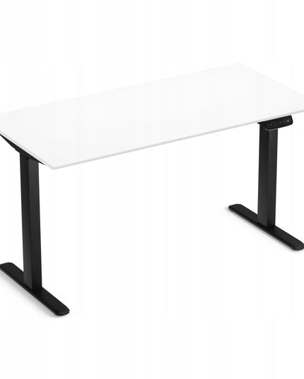 Elektrinis stalas LVNSystem Control Pro 138/67, juodas-baltas, du varikliai