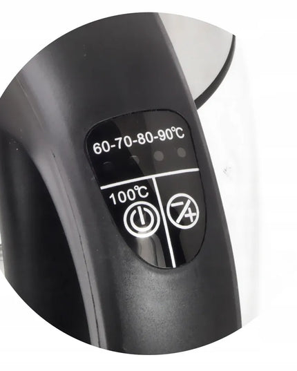 Elektrinis stiklinis virdulys Esperanza SEINE 1.7L LED temperatūros reguliavimas 2200W