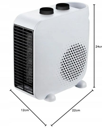 Elektrinis ventiliatorinis šildytuvas Adler AD 7748, 2000 W, termostatas, vėsinimo funkcija