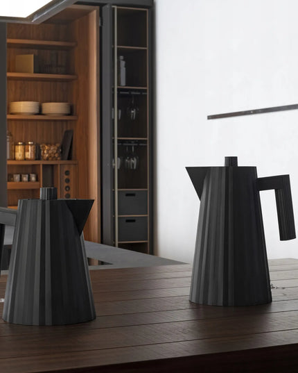 Elektrinis virdulys Alessi Plisse 2200 W, talpa 1 l, juodos spalvos MDL06/1 B