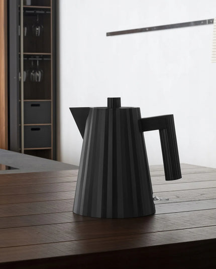 Elektrinis virdulys Alessi Plisse 2200 W, talpa 1 l, juodos spalvos MDL06/1 B