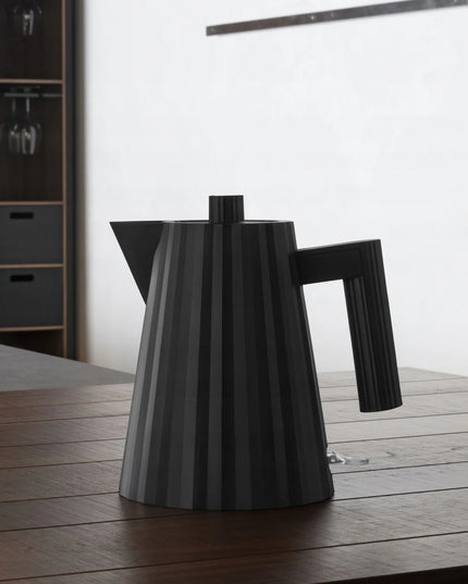 Elektrinis virdulys Alessi Plisse 2200 W, talpa 1 l, juodos spalvos MDL06/1 B