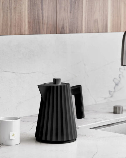 Elektrinis virdulys Alessi Plisse 2200 W, talpa 1 l, juodos spalvos MDL06/1 B