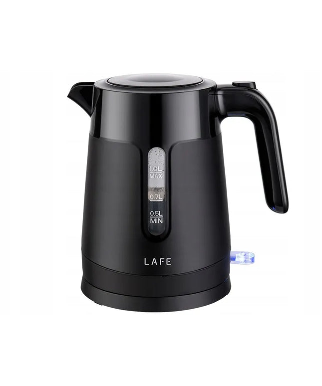 Elektrinis virdulys LAFE Essential S 1L juodas 1500W mažas kelioninis