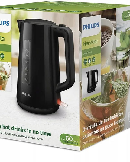 Elektrinis virdulys Philips HD9318/20 2200 W 1,7 l juodas su filtru