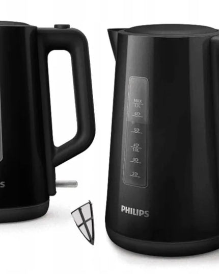 Elektrinis virdulys Philips HD9318/20 2200 W 1,7 l juodas su filtru