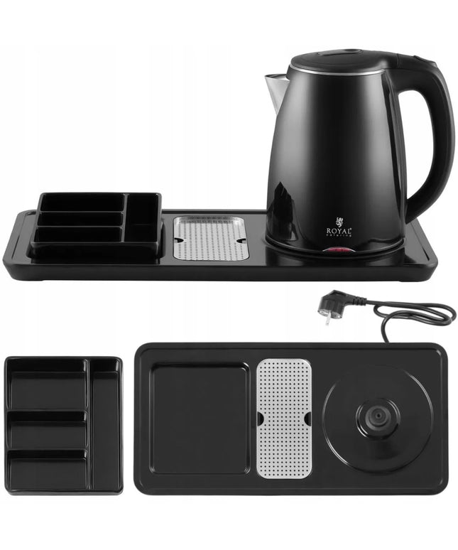 Elektrinis virdulys Royal Catering RC-HKS01 1.2 l 1800 W nerūdijantis plienas