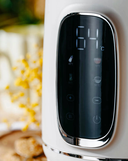 Elektrinis virdulys SevenKraft 1,7 l su temperatūros reguliavimu, smėlio spalvos