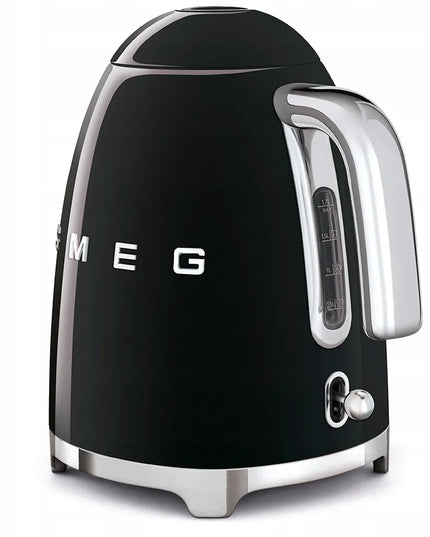 Elektrinis virdulys Smeg KLF03BLEU 1,7 l juodas retro su filtru