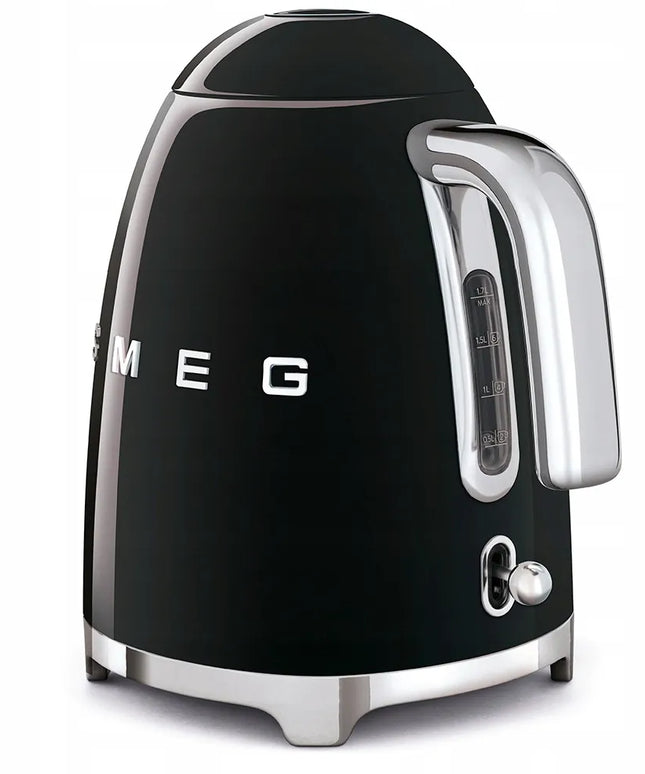 Elektrinis virdulys Smeg KLF03BLEU 1,7 l juodas retro su filtru