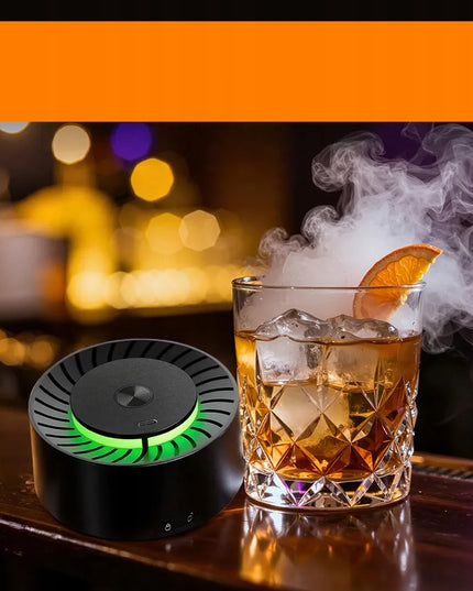 Elektrinis viskio rūkymo rinkinys SMOKER su USB ir 6 rūšių medžio drožlėmis