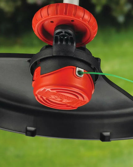 Elektrinis žoliapjovės trimeris su kreipiamuoju ratuku, 900W, 35cm, Black+Decker [GL9035-QS]