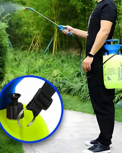 Elektromet slėginis rankinis sodo purkštuvas 5 l, ilgas antgalis, galingas purkštuvas
