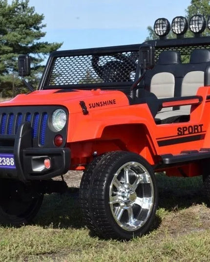 Elektromobilis JEEP Wrangler 2-vietis 4x45W 2388