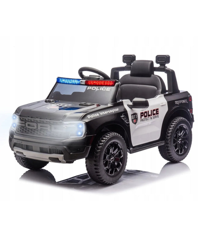 Elektromobilis Milly Mally Ford Ranger Police Black