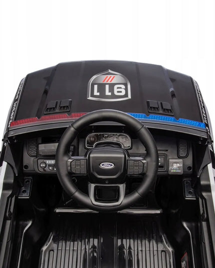 Elektromobilis Milly Mally Ford Ranger Police Black