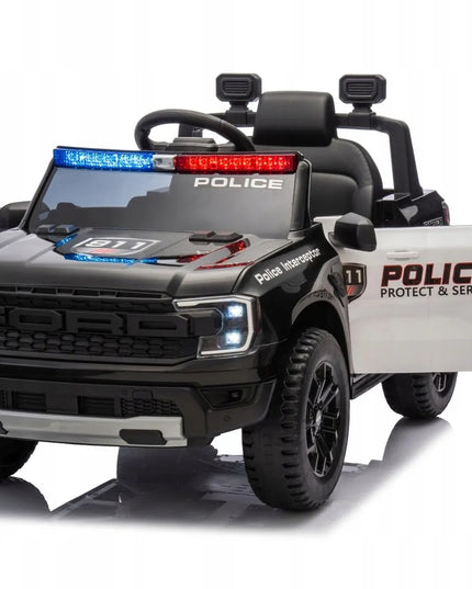 Elektromobilis Milly Mally Ford Ranger Police Black