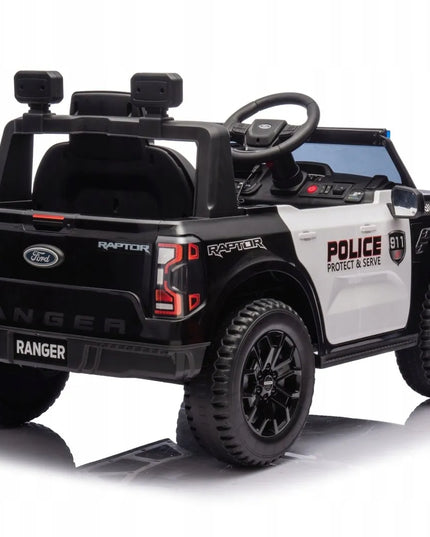 Elektromobilis Milly Mally Ford Ranger Police Black