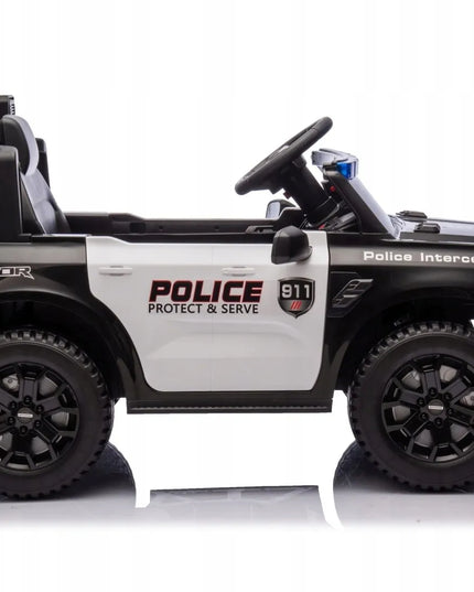 Elektromobilis Milly Mally Ford Ranger Police Black