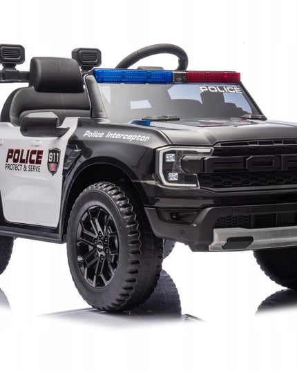 Elektromobilis Milly Mally Ford Ranger Police Black