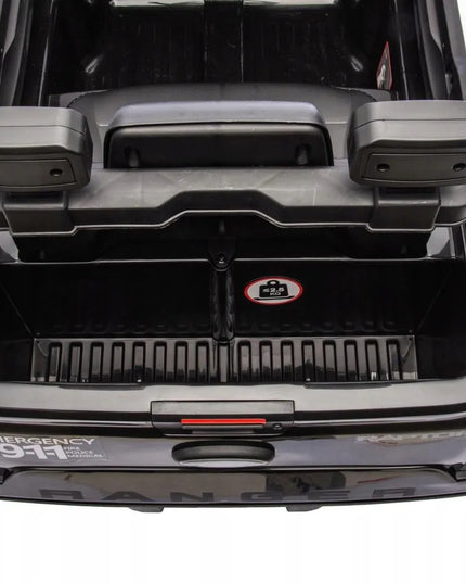 Elektromobilis Milly Mally Ford Ranger Police Black