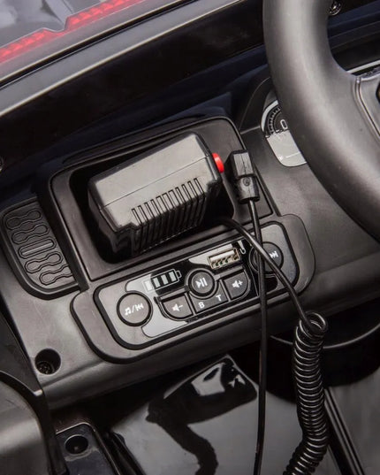 Elektromobilis Milly Mally Ford Ranger Police Black