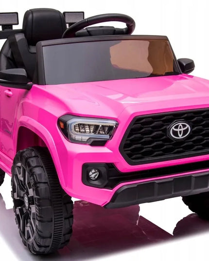 Elektromobilis vaikams Toyota Tacoma, rožinis, su nuotolinio valdymo pultu ir ličio jonų akumuliatoriumi