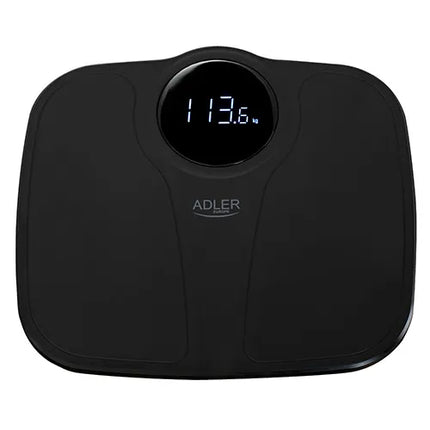 Elektroninės vonios svarstyklės Adler AD 8172b, juodos, iki 180 kg