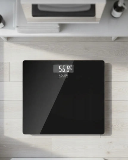 Elektroninės vonios svarstyklės Adler Europe AD8194 Black 180 kg