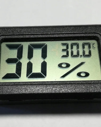 Elektroninis skaitmeninis LCD termometras ir drėgmėmatis