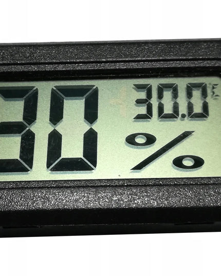 Elektroninis skaitmeninis LCD termometras ir drėgmėmatis