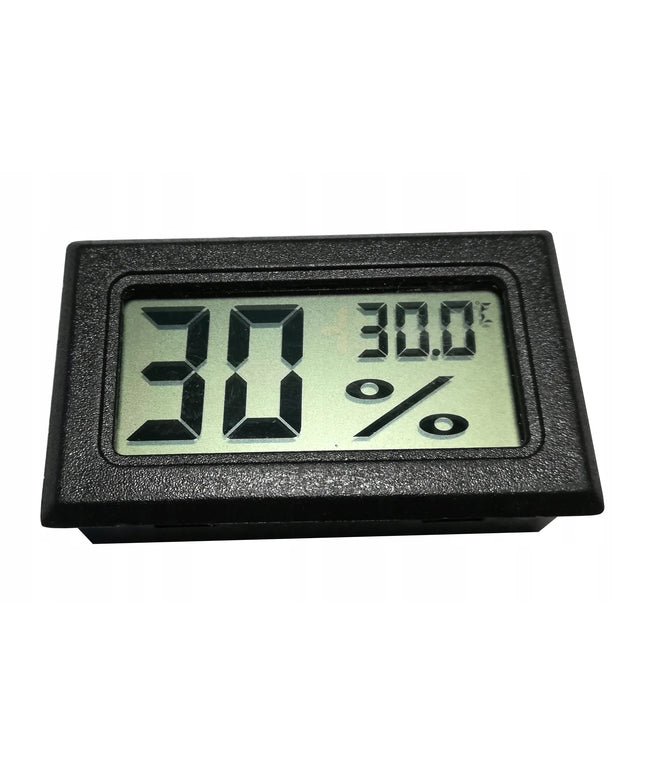 Elektroninis skaitmeninis LCD termometras ir drėgmėmatis