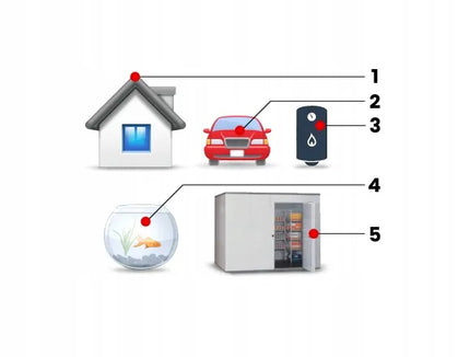 Elektroninis skydinis termometras -50°C +110°C, zondas 1m