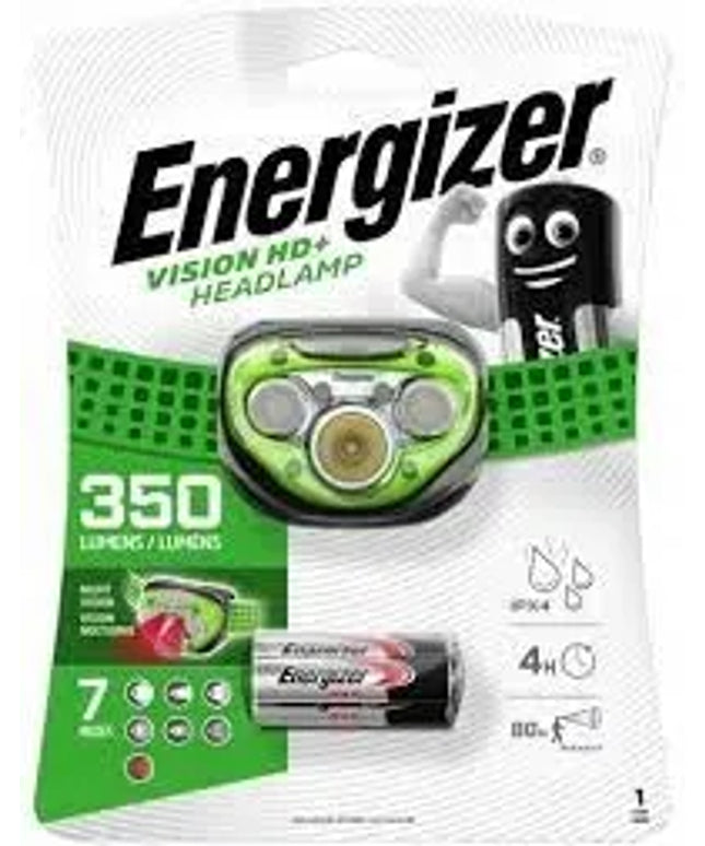 Energizer Vision HD+ galvos žibintuvėlis