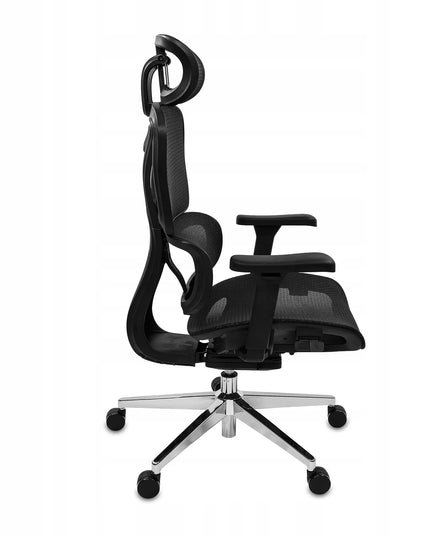Ergonominė biuro ir žaidimų kėdė LVNSYSTEM Control Pro, juoda