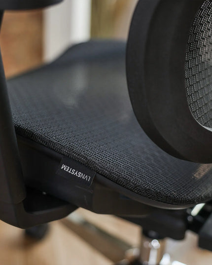 Ergonominė biuro ir žaidimų kėdė LVNSYSTEM Control Pro, juoda