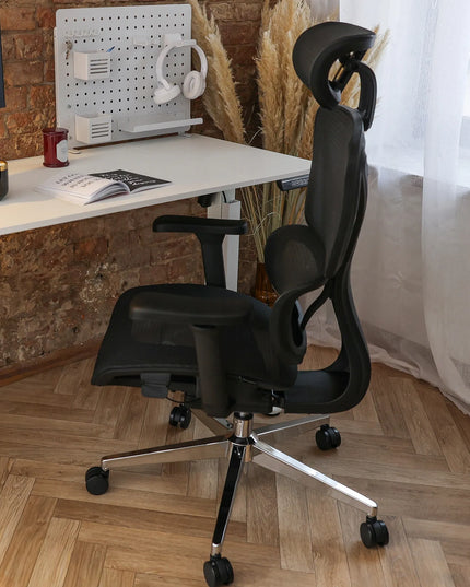 Ergonominė biuro ir žaidimų kėdė LVNSYSTEM Control Pro, juoda