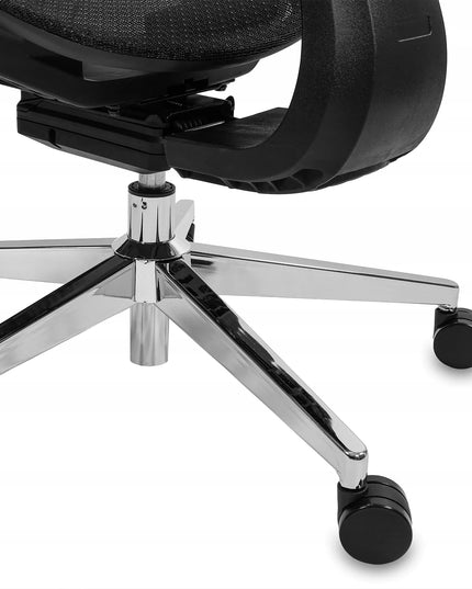Ergonominė biuro ir žaidimų kėdė LVNSYSTEM Control Pro, juoda