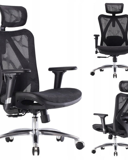 Ergonominė biuro kėdė ANGEL Kalisto sukamoji, Full Mesh, iki 150 kg