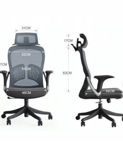 Ergonominė biuro kėdė Boste V1 - patogi, reguliuojama ir sukamoji