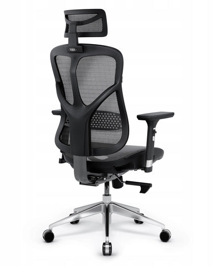 Ergonominė biuro kėdė DIABLO V-BASIC juoda ir pilka