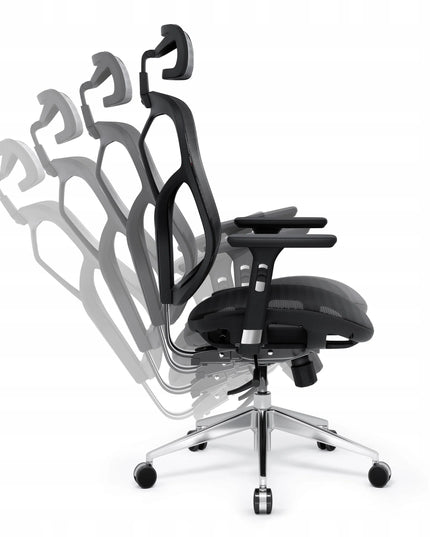 Ergonominė biuro kėdė Diablo V-Basic, sukamoji, Premium, juoda
