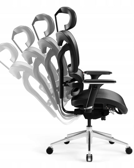 Ergonominė biuro kėdė DIABLO V-Commander, juoda