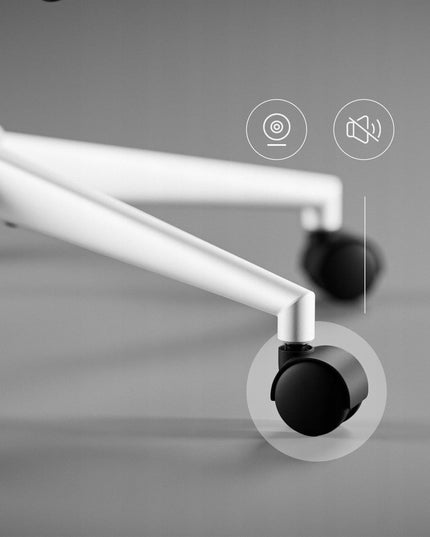 Ergonominė biuro kėdė DIABLO V-Light, balta-pilka