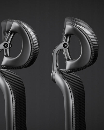 Ergonominė biuro kėdė Diablo V-Light, sukamoji, juoda