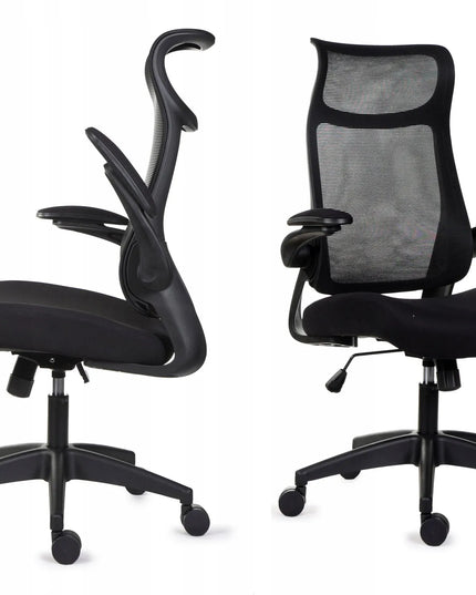 Ergonominė biuro kėdė GIOSEDIO FHX004 su reguliuojamais porankiais, atitinkanti DSAT standartus