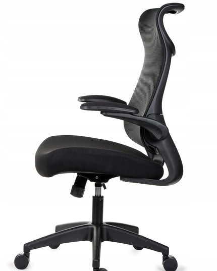 Ergonominė biuro kėdė GIOSEDIO FHX004 su reguliuojamais porankiais, atitinkanti DSAT standartus