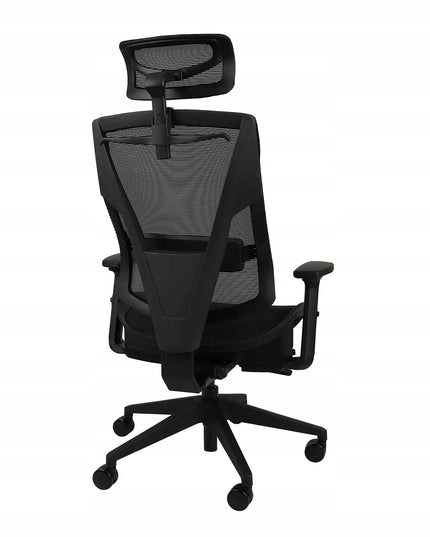 Ergonominė biuro kėdė Grospol Futura Mesh, juodas tinklelis