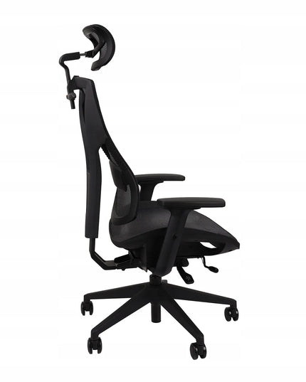 Ergonominė biuro kėdė Grospol Futura Mesh, juodas tinklelis