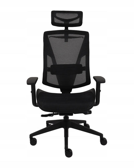 Ergonominė biuro kėdė Grospol Futura Mesh, juodas tinklelis